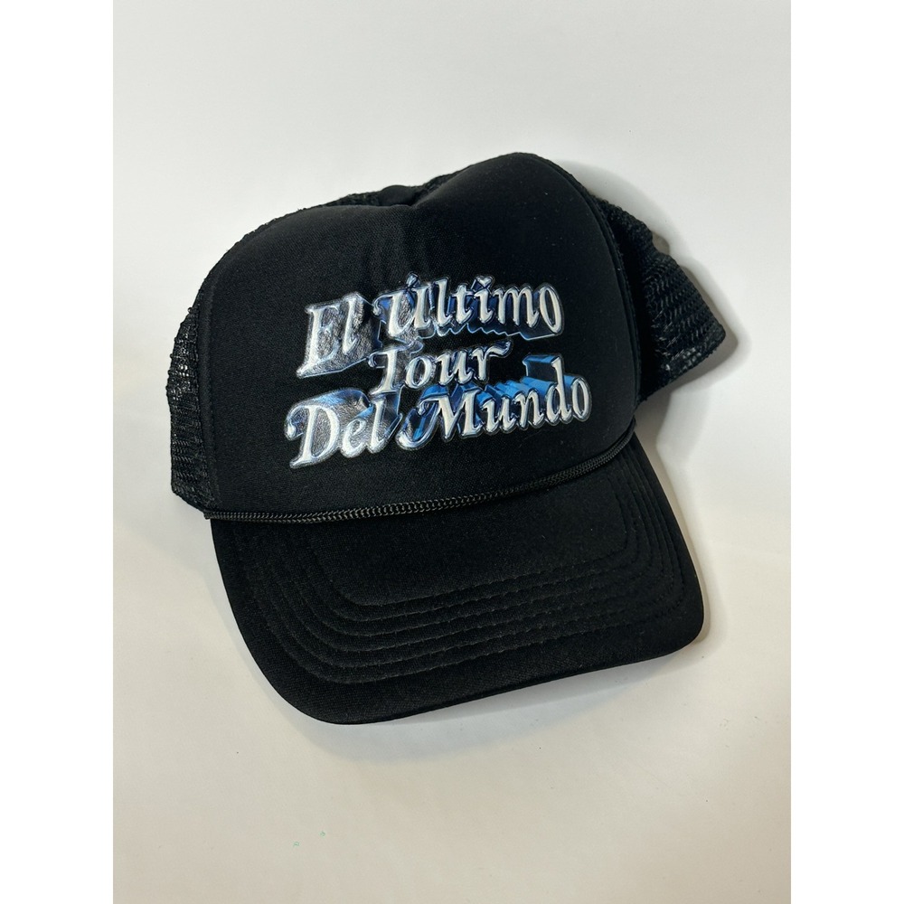 Bad Bunny Hat Adult Adjustable Snapback El‎ Ultimo Tour Del Mundo Mesh Concert